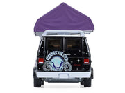 1978 GMC Vandura Custom Van Black with Wizard Graphics and White Top with Camp'otel Cartop Sleeper Tent "The Great Outdoors" Series 4 1/64 Diecast Model Car by Greenlight image 5