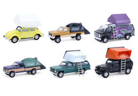 "The Great Outdoors" Series 4 Set of 6 pieces 1/64 Diecast Model Cars by Greenlight image 2