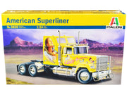 Skill 5 Model Kit American Superliner Truck Tractor "Lady Butterfly" 1/24 Scale Model by Italeri image 3