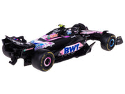 Alpine A524 #10 Pierre Gasly "BWT" "Formula One F1 World Championship" (2024) with Driver Figure and Display Case "Race" Series 1/43 Diecast Model Car by Bburago image 3