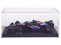 Alpine A524 #10 Pierre Gasly "BWT" "Formula One F1 World Championship" (2024) with Driver Figure and Display Case "Race" Series 1/43 Diecast Model Car by Bburago image 5