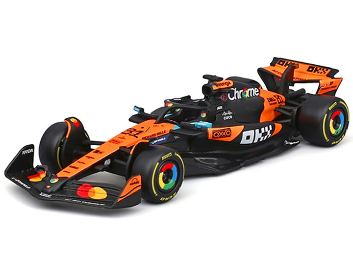 McLaren MCL39 #81 Oscar Piastri "OKX" Formula One F1 "Australian GP" (2025) "Race" Series 1/43 Diecast Model Car by Bburago image 2