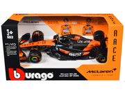 McLaren MCL39 #81 Oscar Piastri "OKX" Formula One F1 "Australian GP" (2025) "Race" Series 1/43 Diecast Model Car by Bburago image 3