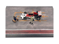 "Race Day" Two Diecast Figures Set 1 for 1/43 Scale Models by American Diorama image 2