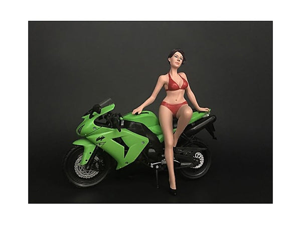 American Diorama Hot Bike Elizabeth figure 1:12 motorcycle display 38374, product image 1