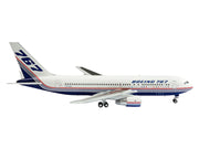 Boeing 767-200 Commercial Aircraft "Boeing House Livery" (N767BA) White with Blue and Red Stripes 1/400 Diecast Model by V1:400 image 2