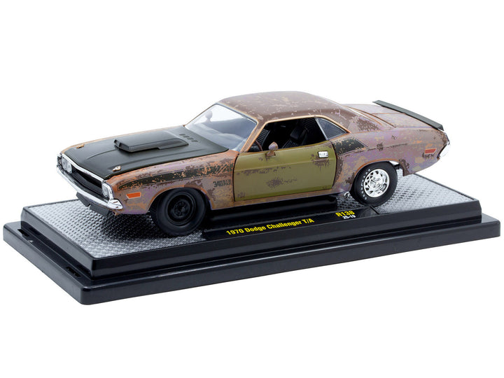 1970 Dodge Challenger T/A Rusted Limited Edition to 4050 pieces Worldwide 1/24 Diecast Model Car by M2 Machines image 2