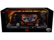 1960 Volkswagen Delivery Van "Maui & Sons" Black with Graphics Limited Edition to 4050 pieces Worldwide 1/24 Diecast Model Car by M2 Machines image 3