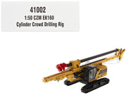 CZM EK160 Cylinder Crowd Drilling Rig Yellow "High Line" Series 1/50 Diecast Model by Diecast Masters image 5