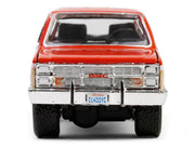 1988 GMC Suburban Sierra Classic C10 "Chevron" Orange and Beige with White Stripes "Chevron Special Edition" Series 1 1/64 Diecast Model Car by Greenlight image 3