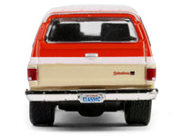 GreenLight 1988 GMC Suburban Sierra Classic C10 Chevron orange beige white stripes 1:64 41175D, product image 4