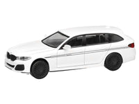 BMW Alpina B5 Touring White 1/87 (HO) Plastic Model Car by Herpa image 2