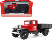1931 Ford Model AA Pickup Truck Red and Black "Go Refreshed - Drink Coca-Cola" 1/24 Diecast Model Car by Motor City Classics image 5