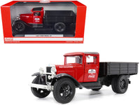 1931 Ford Model AA Pickup Truck Red and Black "Go Refreshed - Drink Coca-Cola" 1/24 Diecast Model Car by Motor City Classics image 5