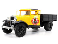 1931 Ford Model AA Pickup Truck Yellow and Black "Drink it Ice Cold for Sparkling Refreshment - Coca-Cola" 1/24 Diecast Model Car by Motor City Classics image 3