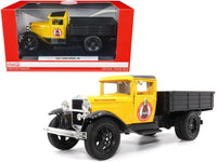 1931 Ford Model AA Pickup Truck Yellow and Black "Drink it Ice Cold for Sparkling Refreshment - Coca-Cola" 1/24 Diecast Model Car by Motor City Classics image 5