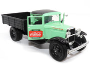 1931 Ford Model AA Pickup Truck Light Green and Black "Pause. Refresh. Drink Coca-Cola" 1/24 Diecast Model Car by Motor City Classics image 4