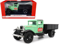 1931 Ford Model AA Pickup Truck Light Green and Black "Pause. Refresh. Drink Coca-Cola" 1/24 Diecast Model Car by Motor City Classics image 5