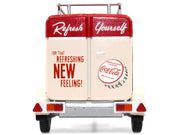 Travel Trailer Cream with Red Top "Pause and Refresh Yourself Drink Delicious Coca-Cola" 1/24 Diecast Model Car by Motor City Classics