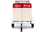 Travel Trailer Cream with Red Top "Pause and Refresh Yourself Drink Delicious Coca-Cola" 1/24 Diecast Model Car by Motor City Classics image 5