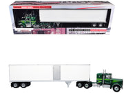 1976 Kenworth W900A Tractor with Dry Goods Trailer Green Metallic with Light Green Graphics "Vintage Heavy Haul Truck Collection" 1/43 Diecast Model by Iconic Replicas image 6