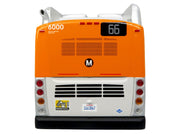 New Flyer Xcelsior Transit Bus Bank "Los Angeles Metro" Orange and Silver "The Bus & Motorcoach Collection" Limited Edition to 504 Pieces Worldwide 1/43 Model by Iconic Replicas image 5