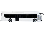 New Flyer Xcelsior Transit Bus Bank White "The Bus & Motorcoach Collection" Limited Edition to 504 Pieces Worldwide 1/43 Model by Iconic Replicas image 2