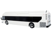 New Flyer Xcelsior Transit Bus Bank White "The Bus & Motorcoach Collection" Limited Edition to 504 Pieces Worldwide 1/43 Model by Iconic Replicas image 3