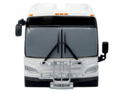 New Flyer Xcelsior Transit Bus Bank White "The Bus & Motorcoach Collection" Limited Edition to 504 Pieces Worldwide 1/43 Model by Iconic Replicas image 4