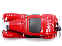 1932 Ford Coupe "Coca-Cola" Red with Black Top 1/43 Diecast Model Car by Motor City Classics image 3