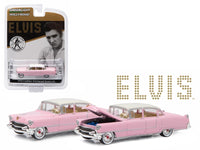 1955 Cadillac Fleetwood Series 60 Special Elvis Presley "Pink Cadillac" (1935-1977) 1/64 Diecast Model Car by Greenlight