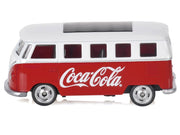 1963 Volkswagen Type 2 Van "Coca-Cola" Red and White 1/50 Diecast Model by Motorcity Classics image 2
