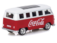 1963 Volkswagen Type 2 Van "Coca-Cola" Red and White 1/50 Diecast Model by Motorcity Classics image 3