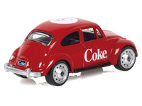 1967 Volkswagen Beetle "Coca-Cola" Red 1/50 Diecast Model by Motorcity Classics image 3