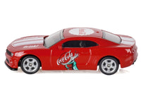2013 Chevrolet Camaro SS "Coca-Cola" Red with White Stripes 1/64 Diecast Model by Motorcity Classics image 2