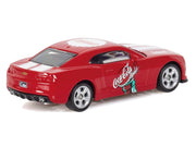 2013 Chevrolet Camaro SS "Coca-Cola" Red with White Stripes 1/64 Diecast Model by Motorcity Classics image 3