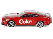 2018 Ford Mustang GT "Coca-Cola" Red with White Stripes 1/64 Diecast Model by Motorcity Classics image 2