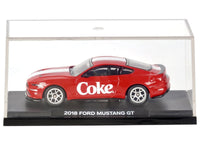 2018 Ford Mustang GT "Coca-Cola" Red with White Stripes 1/64 Diecast Model by Motorcity Classics image 5