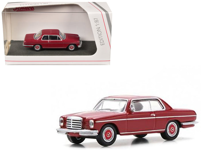 Mercedes-Benz /8 (W114) Coupe Red 1/87 (HO) Diecast Model Car by Schuco