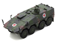 Tpz. Tank Boxer "Medic Unit - German Army" Green Camouflage 1/87 (HO) Scale Diecast Model Car by Schuco image 2