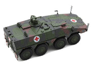 Tpz. Tank Boxer "Medic Unit - German Army" Green Camouflage 1/87 (HO) Scale Diecast Model Car by Schuco image 3