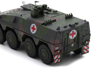 Tpz. Tank Boxer "Medic Unit - German Army" Green Camouflage 1/87 (HO) Scale Diecast Model Car by Schuco image 4