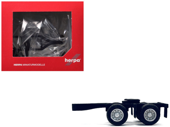 Dual Axle Converter Dolly A-Train 1/87 (HO) Plastic Model by Promotex image 2