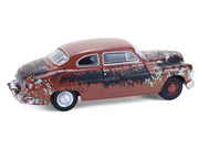 1949 Mercury Eight "Barn Find" Brown (Rusted) "Down on the Farm" Series 11 1/64 Diecast Model by Greenlight image 3