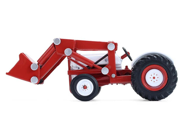 1952 Ford 8N Tractor Red and White "Down on the Farm" Series 11 1/64 Diecast Model by Greenlight image 2