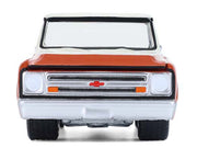 1968 Chevrolet C-10 Pickup Truck with Toolbox Orange and Beige "Down on the Farm" Series 11 1/64 Diecast Model by Greenlight image 4