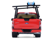 2015 Ford F-150 Pickup Truck with Ladder Rack Red with Black Stripes "Down on the Farm" Series 11 1/64 Diecast Model by Greenlight image 5