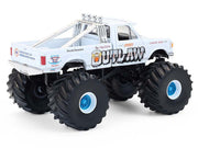 1988 Ford F-150 Monster Truck "Jersey Outlaw" White "Kings of Crunch" Series 16 1/64 Diecast Model Car by Greenlight image 3