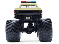 1983 Dodge Ram W350 Monster Truck "Florida Highway Patrol" Black with Cream Top and Stripes "Kings of Crunch - Hot Pursuit" Special Edition 1/64 Diecast Model Car by Greenlight image 5