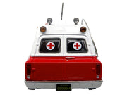 1969 Chevrolet C-10 Ambulance "Los Angeles City Fire Department" Red and White "5 Alarm" Series Limited Edition 1/50 Diecast Model by Iconic Replicas image 5